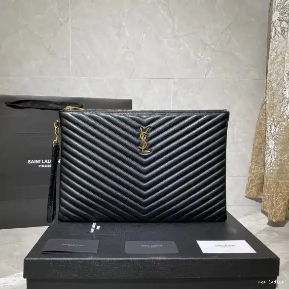 Repladies REP MONOGRAM CLUTCH YSL 0622